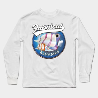 Bahamas fabulous logo Long Sleeve T-Shirt